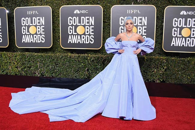 lady gaga attends the 76th annual golden globe awards