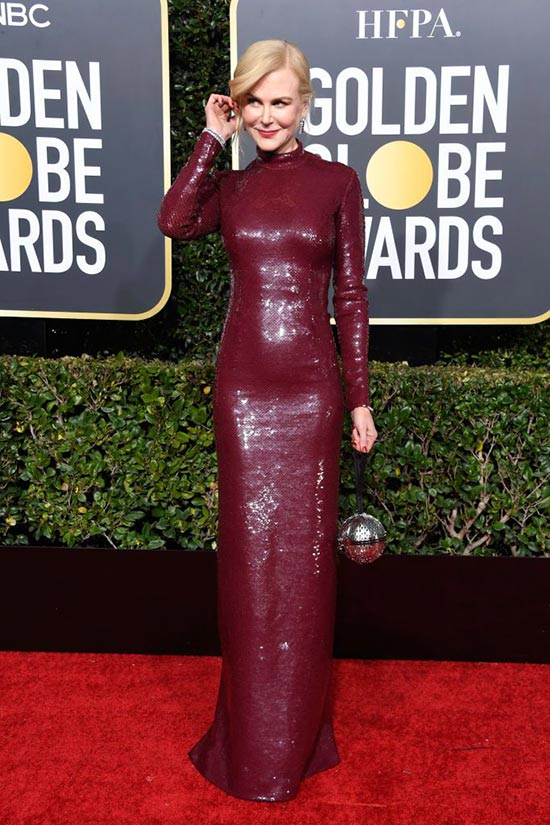 nicole kidman attends the 76th annual golden globe