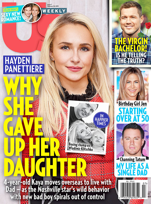 UsWeekly cover Hayden Panettiere