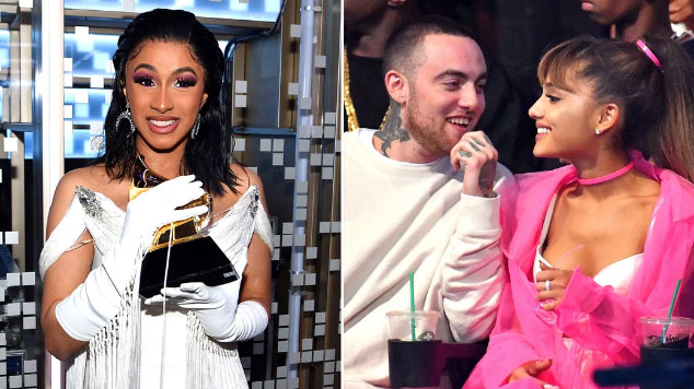 cardi b mac miller y ariana grande