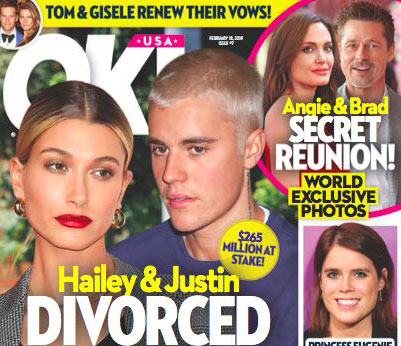 hailey justin divorced