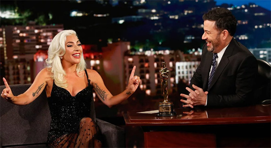 lady gaga jimmy kimmel