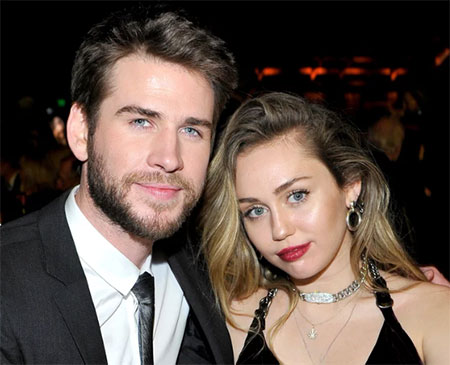 liam hemsworth miley cyrus event