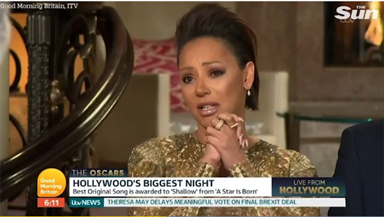 mel b comments lady gaga bradley cooper