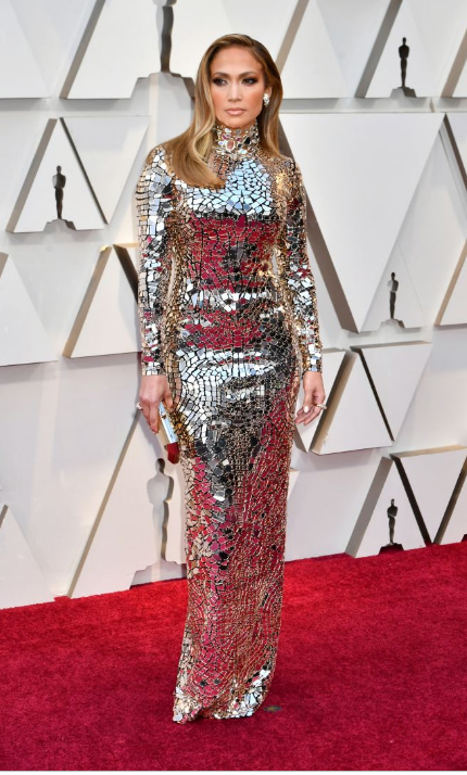 red carpet oscars 2019 jennifer lopez