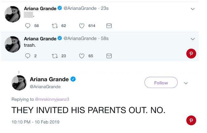 screenshot people ariana twitter