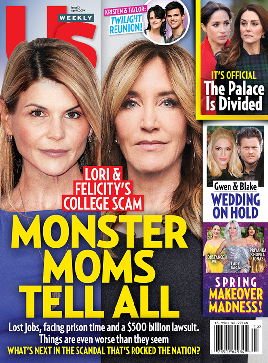 UW cover Felicity Huffman Lori Loughlin