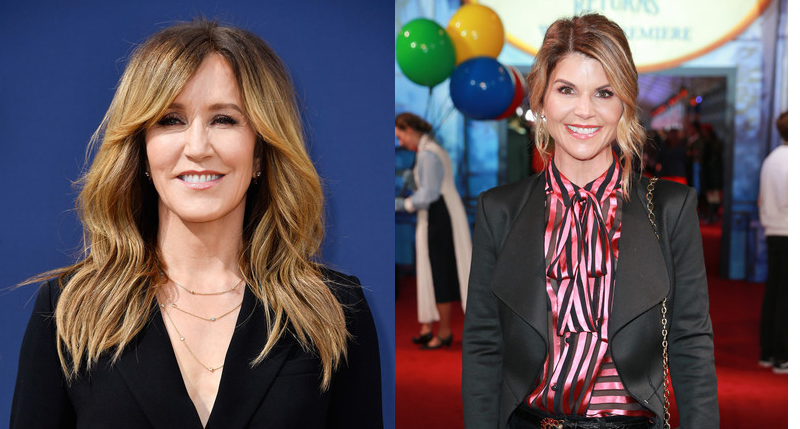 Felicity Huffman y Lori Loughlin en escándalo de admisión universitaria