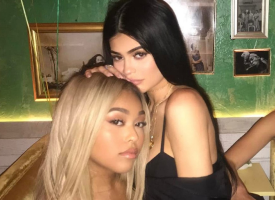 kylie jenner jordyn woods not friends