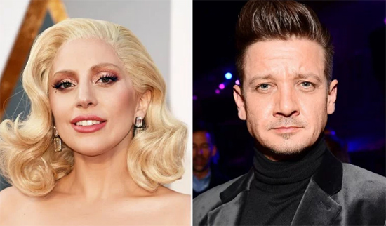 lady gaga jeremy renner together