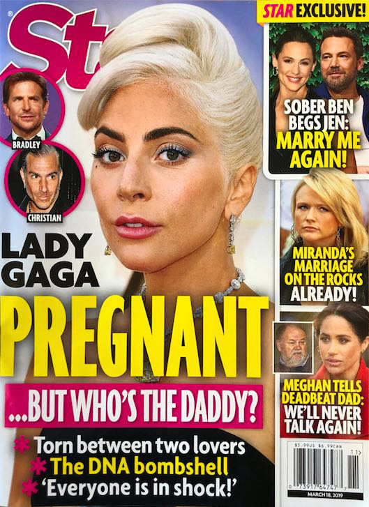 lady gaga pregnant Star