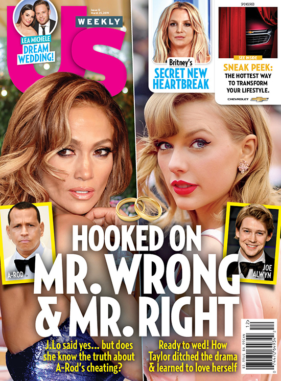 us weekly cover tayor swift jennifer lopez