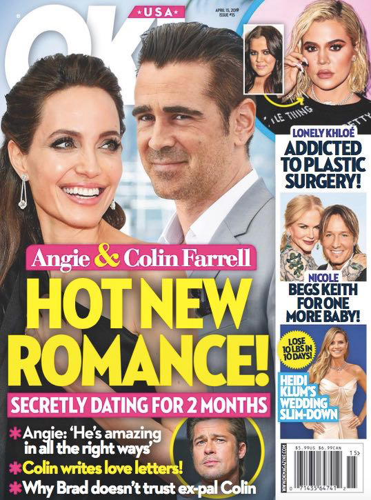 Angelina Jolie Colin Farrell Hot Romance Ok