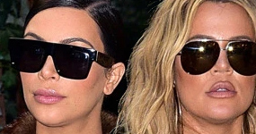 Kim y Khloe Kardashian robaron unos lentes Dior una vez! HA!