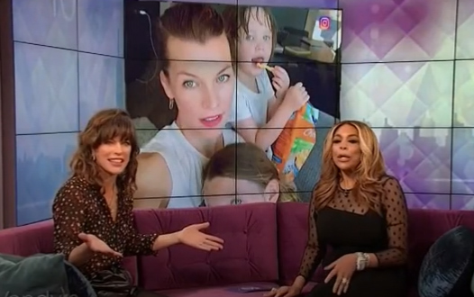 milla jojovich wendy williams show