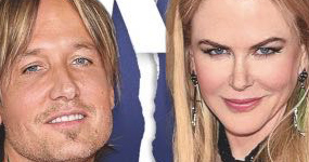 Nicole Kidman y Keith Urban fingiendo un matrimonio feliz (Ok!)