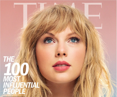 Taylor Swift portada Time, las 100 personas más influyentes. | Farandulista