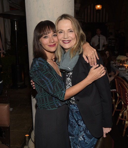 Peggy Lipton Rashida Jones Equipment Vanity Fair Dinner