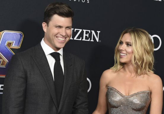 scarlett johansson colin jost comprometidos