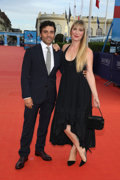 Oscar Isaac and wife Jury Award Winners Photocall