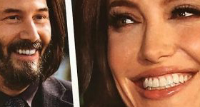 Angelina Jolie invita a salir a Keanu Reeves! Le encanta! OMG! LOL!