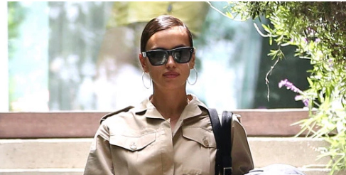 Irina Shayk maleta en mano tras terminar con Bradley Cooper