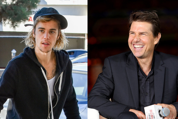 justin bieber reta a tom cruise al octagon