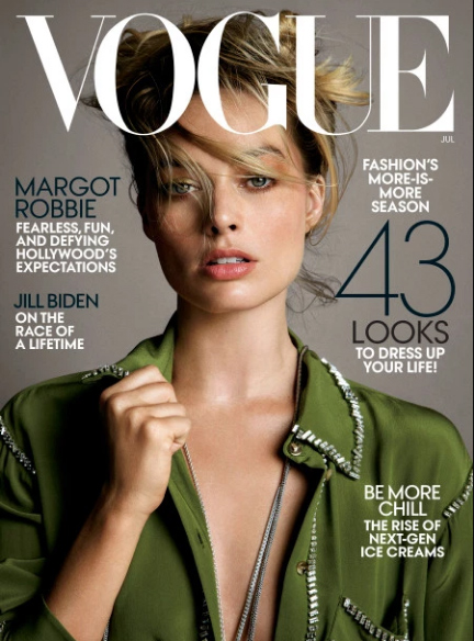 margot robbie vogue