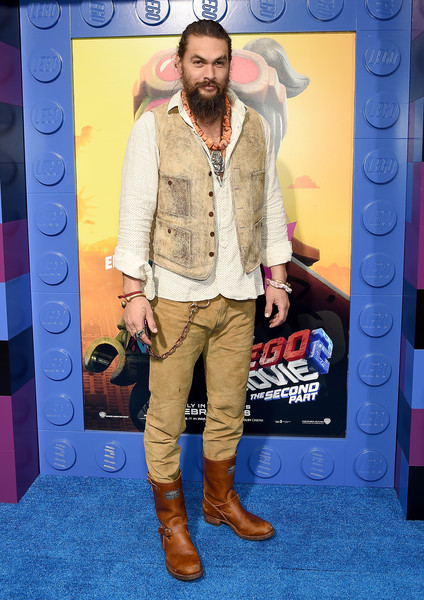 Jason Momoa Premiere Warner Bros Lego