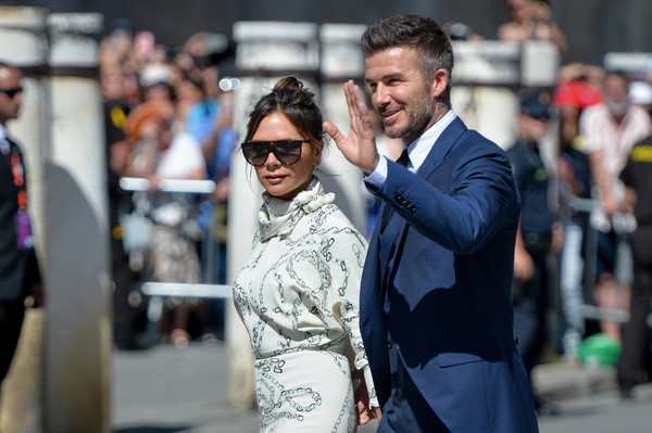 Victoria Beckham Sergio Ramos Pilar Rubio wedding