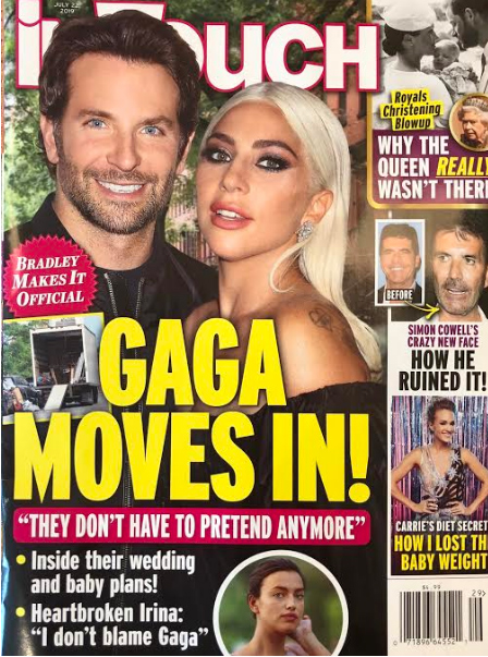 bradley gaga moves in intouch cover