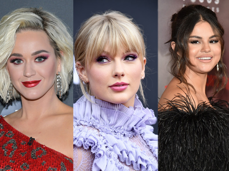 Taylor Swift Katy Perry Selena Gomez colaboration