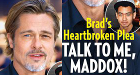 Brad Pitt ruega a Maddox que le hable – Us Weekly