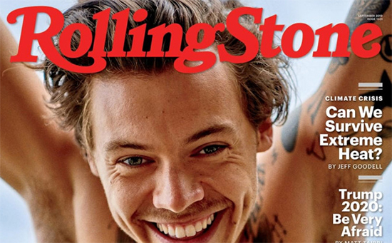 harry styles rollingstone