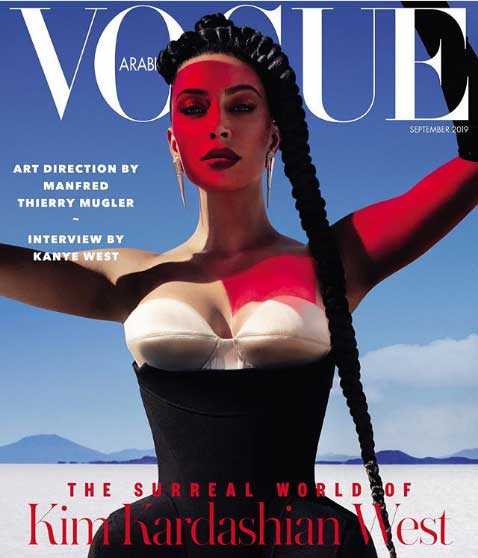 kim kardashian vogue arabia cover sept 2019