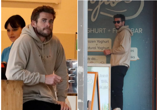 liam hemsworth sad australia