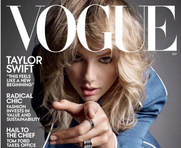 taylor swift vogue cover preview