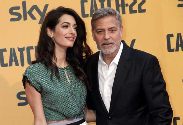 George Clooney Catch 22 Rome Premiere