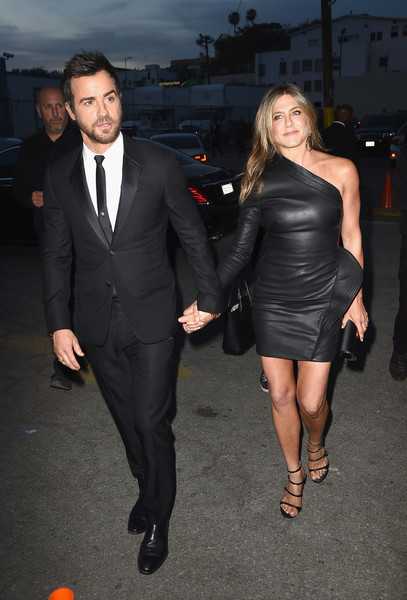 Jennifer Aniston Justin Theroux PremiereHBO