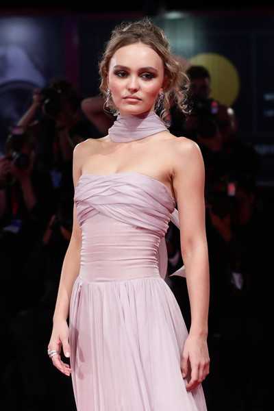 Lily Rose Depp King Red Carpet 76th Venice