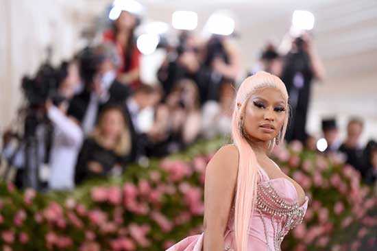 Nicki Minaj 2019 Met Gala Celebrating Camp