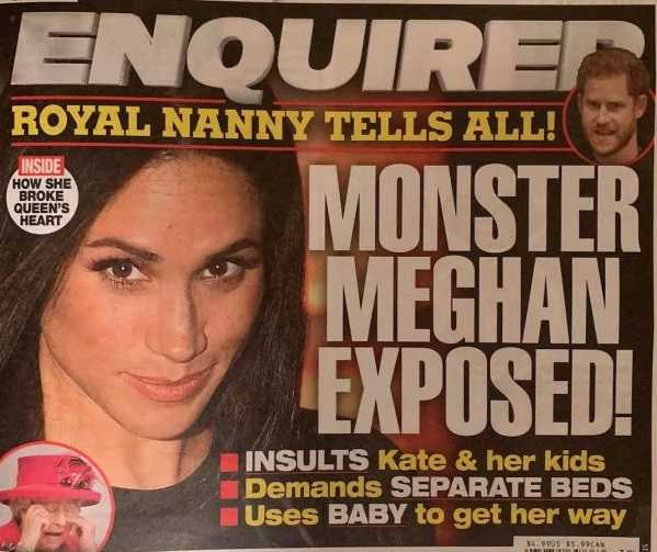 meghan markle royal monster