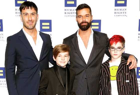 ricky martin family human rights