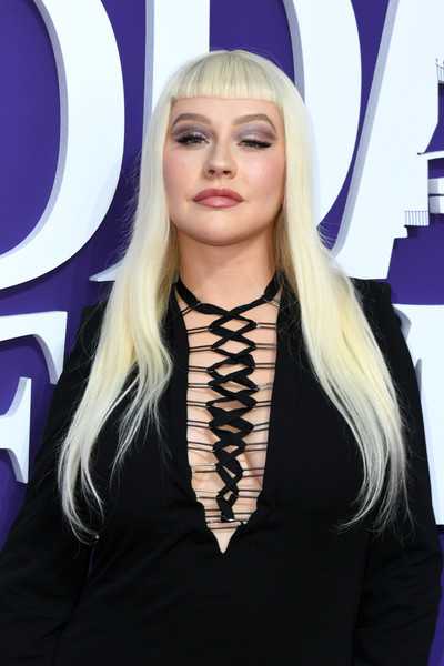 Christina Aguilera Premiere MGM Addams Family