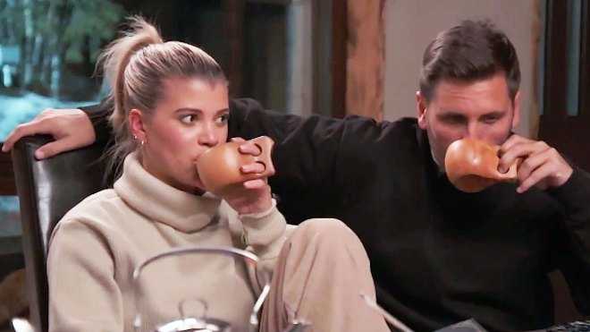 Sofia Richie KUWTK Debut Scott Disick Kourtney Kardashian