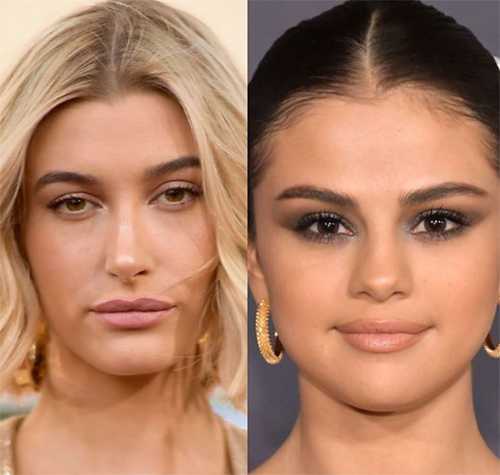 hailey baldwin selena gomez