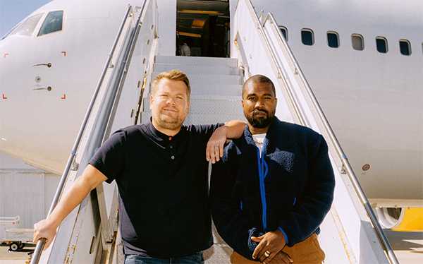 Kanye West airpool karaoke matrimonio e hijos