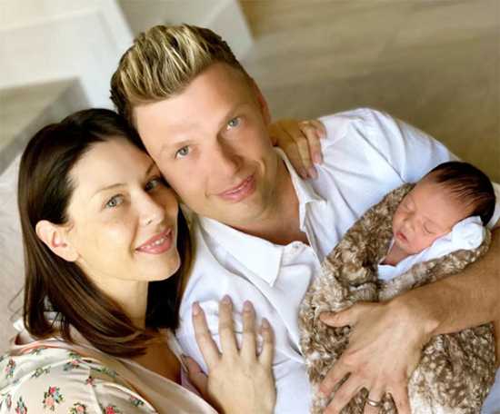 nick carter laurent kitt presentan hija