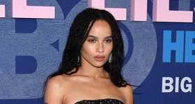 Zoe Kravitz Gatúbela en The Batman con Robert Pattinson