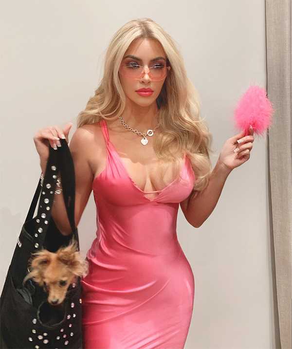 Kim Kardashian Elle Woods Legally Blond Halloween